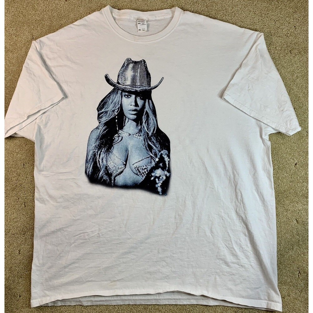 Beyonce Renaissance Shirt 2Extra Large Cowgirl Cowboy Hat 2XL Country